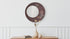Wooden Round Wall Mirror